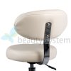 TABORET KOSMETYCZNY Z OPAR. BD-9934 KREMOWY